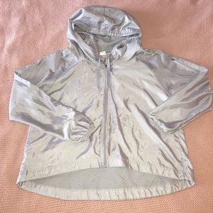 Silver Windbreaker